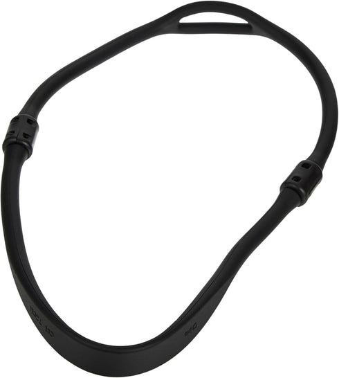 Scuba Choice Silicone Regulator Necklace - Durable Design, Essential Diving Accessory, Black