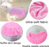 Dog Skirt Shirts, Puppy Dresses for Small Dogs Girls, Comfortable Summer Shirt Beach Wear for Medium Dogs, Pink L