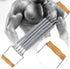 Fitness Chest Expander Spring Chest Expander, Wooden Handle Removable Spring Chest Expander Developer Household Exercise Muscle Fitness Equipment by Estink