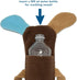 Cate & Levi - Dog Toy Water Bottle Cruncher - No Squeaker Quiet - Bottle Cover Dog Toy – Durable (dog)