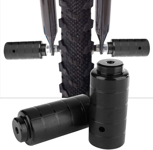 VGEBY1 Foot Stand Peg, 1 Pair Steel Bike Accessory Pro BMX Pegs, 50Mm Bike Foot Pegs