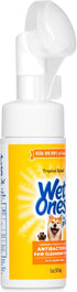 Wet Ones for Pets Antibacterial Dog Paw Cleansing Foam with Built-in Scrubber Brush, Tropical Splash Scent, 5 oz