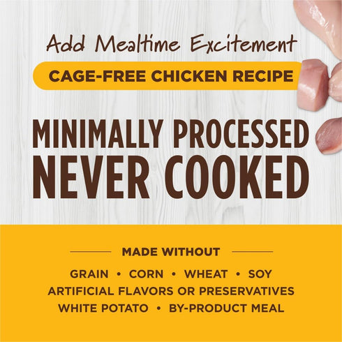 Instinct Raw Boost Shakers Freeze-Dried Powder Cat Food Topper - Chicken, 5.5 oz. Bottle