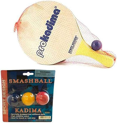 Proco Pro Kadima Paddle Set Plus Replacement Smash Balls Bundle