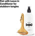 DOG by Dr Lisa Rake Brush for Dogs - Grooming Tool for Thick Coats, Sustainable Bamboo, Vet-Created