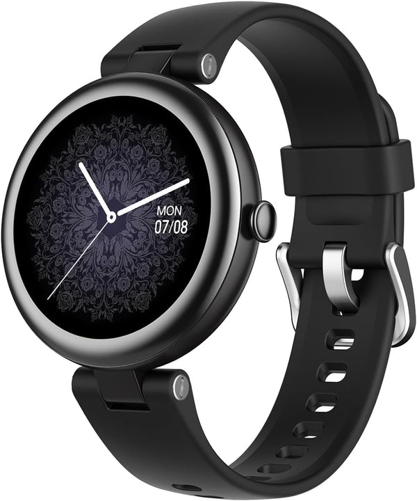SHANG WING Smart Watch for Women Waterproof, Round Women's Watch Compatible with iPhone Android