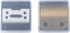 1037-400 Replacement Clippers Blades Compatible with Wahl 30-15-10, Professional Adjustable Blade Set, 2 Set