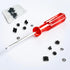 Football Back Plate Hardware, Unisex Adult and Youth Size Accessory for O Shield Football Back Plates, Screws Included