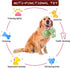 Dog Chew Suction Cup Tug of War Toy, Interactive Puppy Teething Chew Toy, Boredom Chews Bone (BLUE UPGRADE)
