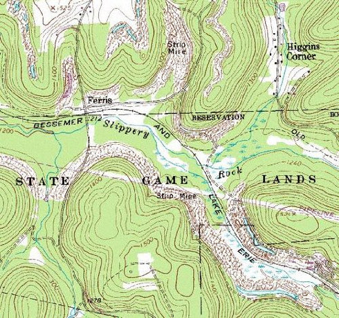 County Bacon Georgia USGS Topographic Maps on CD