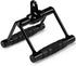 Yes4All Double D Row Handle Cable Attachment for Weight Workout - LAT Pull Down V Bar for Home Gym