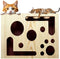 Generic 2026 New Cat Scratch Puzzle Enrichment Box, Cat Nail File Box with