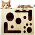 Generic 2026 New Cat Scratch Puzzle Enrichment Box, Cat Nail File Box with
