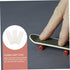 3 Toyvian Sheets Professional Self Adhesive Grip Tape Pads for Fingerboards Transparent Skid Stickers Easy to Apply