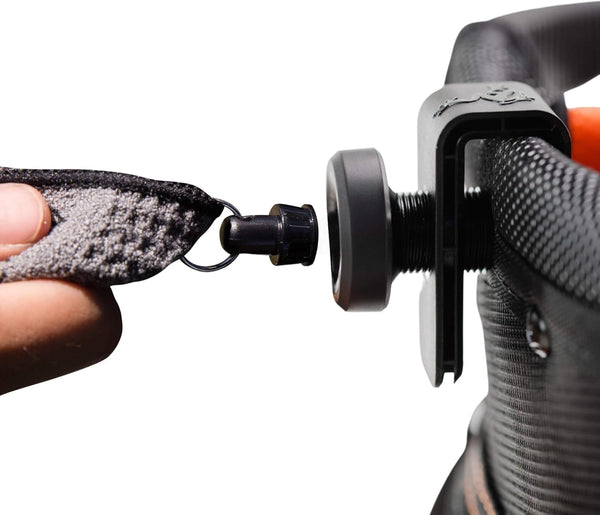 Frogger Golf Bag Latch-It Accessory Attachment System – Magnetic Clip for Golf Towels, Brushes, Rangefinders & More