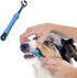 Orgrimmar 3-Sided Pet Toothbrush - Dog Toothbrush for Cleaning Mouth and Removing Bad Breath Tartar (4 Count)