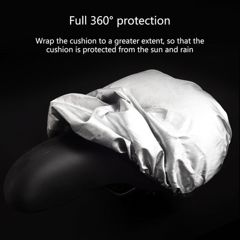 Waterproof Bike Seat Rain Cover, Dust Protective Cover for Mountain Bicycles, Outdoor Biking Guard