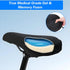 Hadnves Bike Seat Cushion Bicycle Saddle Cover Comfortable Soft Exercise Bike Padded for Spin Indoor and Outdoor
