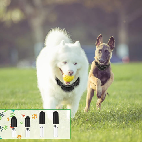 36 Pieces Column Rubber Sleeve: Safe Prong Collar Cover Replacement for Pet Dog Training Collars