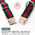 Premium Dog Collar, Luxury Style Durable Pet Collars with Metal Buckle Safety for Big Dogs