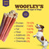 Woofley's 6 Inch Bully Sticks for Small Dogs, 30 Count, Long Lasting Chews