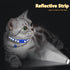 Taglory Reflective Cat Collar, Breakaway with Bells, Adjustable 7.5-12.5 Inch, Navy Blue, 2 Pack for Girl Boy Pets