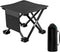 Monetais Portable Folding Chair with Side Pocket and Carry Bag, Strong Steel Frame