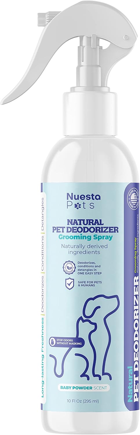 Pets Pet Deodorant & Odor Neutralizer w/Oat & Aloe | Naturally Derived