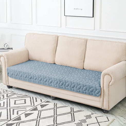 Ameritex Dog Bed Cover, Waterproof Pet Blanket for Sofa and Furniture, New Pattern Design (30x70 Inch, Light Blue)