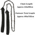Pocket Chainsaw with Paracord Handle, 24inch Rope Saw for Emergency Outdoor Survival Gear