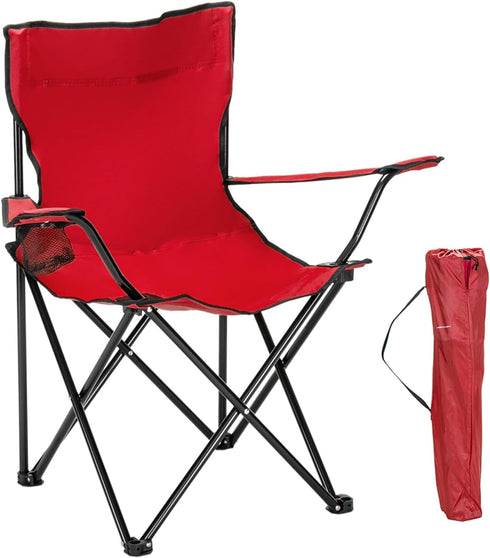 Generic Lightweight Camping Chairs for Adults, Portable Folding Lawn Chair Outdoor Beach Chair
