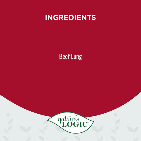 Nature's Logic Beef Lung Bites, 3.5 oz