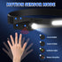 Rechargeable Headlamp 2-Pack, 230° Wide Beam LED Headlamps with Motion Sensor, 5 Modes, Waterproof for Camping
