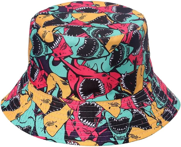 Quanhaigou Bucket Hats, Unisex Summer Travel Beach Fisherman Cap for Men Women Teens
