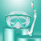 Snorkel Set Pano 3 Window Adult Snorkeling Gear, Professional Snorkel Goggles Anti-Fog