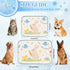 imiBBWQu Summer 27" 22" Cooling Mat for Dogs Easter Bunny Dog Cooling Mat Washable Cat Self-Cooling Pad Self-Cooling