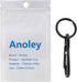 Retractable Carabiner Clip Ring Set, Titanium Keychain Quick Release Hooks for Men and Women