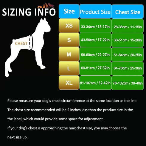 Truelove Reflective No Pull Dog Harness, Soft Front with Handle and 2 Leash Attachments