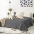 Waterproof Non-Slip Dog Bed Cover and Pet Blanket - Sofa Pet Bed Mat for Most Cats Dogs (40x50-Dark Grey)