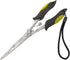 Long Nose Fishing Pliers, Stainless Steel Hook Remover Split Ring Pliers with Lanyard for Fishing