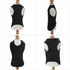 Lovelonglong 2019 Summer Pet Clothing, Dog Clothes Blank T-Shirts, Ribbed Tanks for Bulldog Pit Bull, 100% Cotton Black