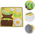 SUPVOX Snuffle Mat for Dogs Comfortable Bite-Resistant Foraging Cushion Hidden Food Pockets for Interactive Play