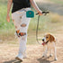 COOWONE Dog Treat Pouch, Magnetic Closure Small Dog Training Treat Pouch with Clip, Pocket Sized, Green