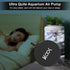 GuDoQi Ultra Quiet Mini Aquarium Air Pump, 1 Watt Oxygen Aerator Kit for 1-15 Gallon Fish Tank