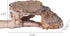 Turtle Basking Climbing Platform Aquarium Fish Tank Ornament Reptile Climbing Ramp Decorations for Salamanders Amphibians Newts, Terrace Tortoise Resting - SandyBrown