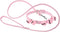 Pet Collar and Leash Combo with Jingle Bell Dog Collar and Pulling Leash Rope Strap for Outdoor Daily Use