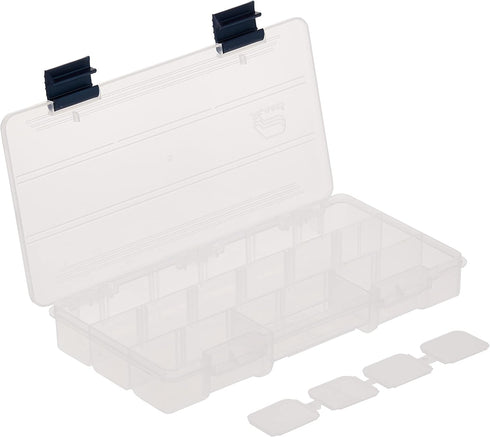 Plano Tackle Boxes, 4 Pack of 3500 Prolatch Stowaway Utility Boxes, Fishing Tackle Storage, Blue