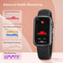 FITVII 24/7 IP68 Slim Fitness Tracker with Blood Oxygen, Blood Pressure, Heart Rate and Sleep Tracking, Waterproof