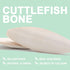 Natural Cuttlebone for Birds with Holder for Bird Cage - 2PCS (3.9-4.5", Parakeets, Canaries, Cockatiels)