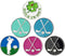 Golf Ball Markers Golf Gifts Clips Pack of 6